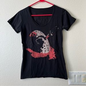Vintage Y2K Hot Topic Mall Goth - Friday the 13th Jason Tee Shirt - Sz M